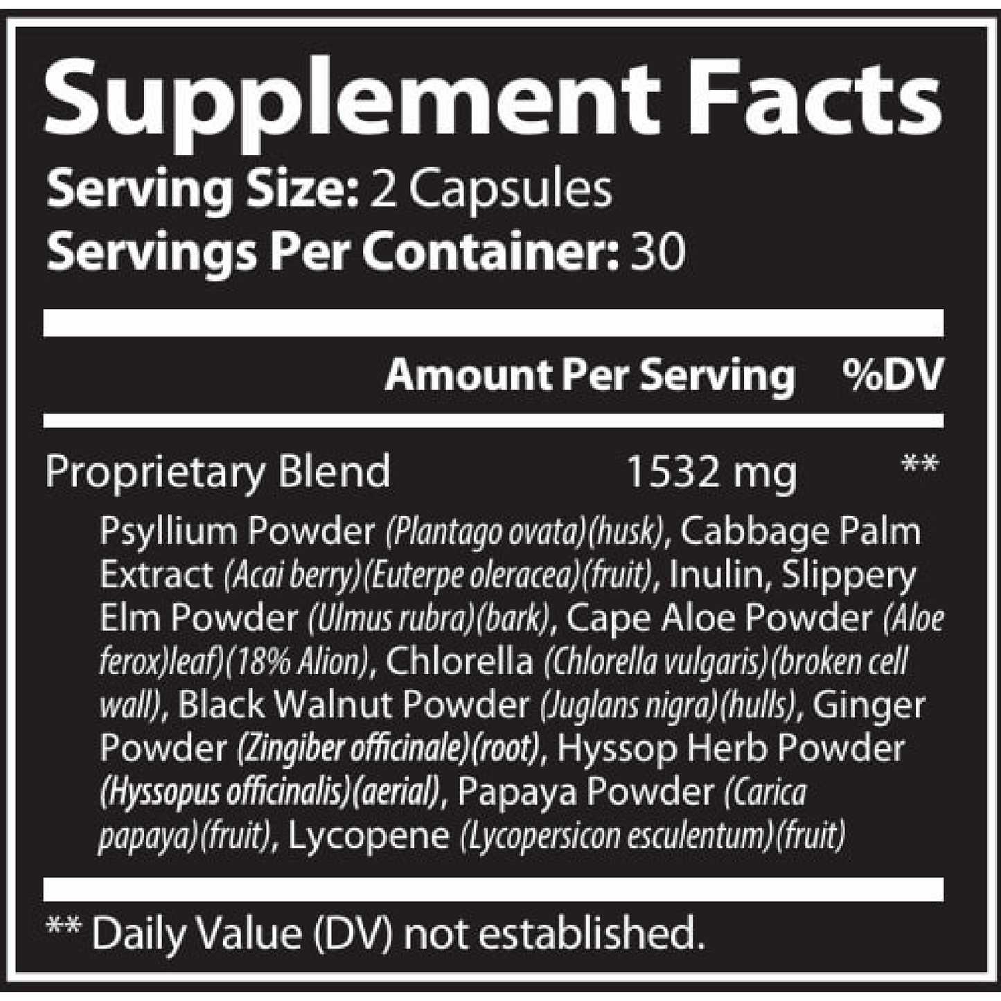 PARATOX - 6 MONTH SUPPLY Super Boost Nutra