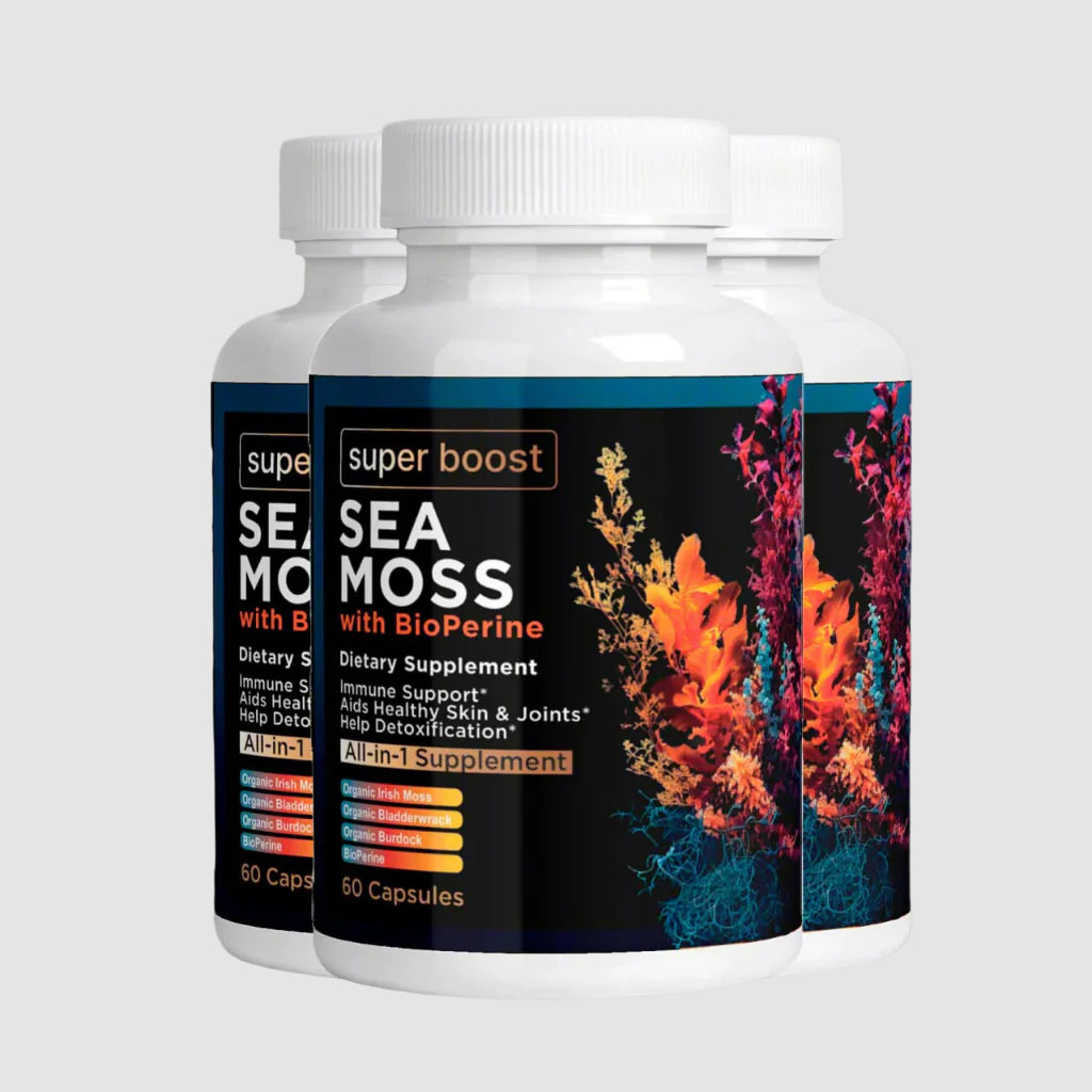 SEA MOSS - 3 MONTH SUPPLY Super Boost Nutra