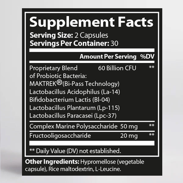 PROBIOTIC 60 BILLION