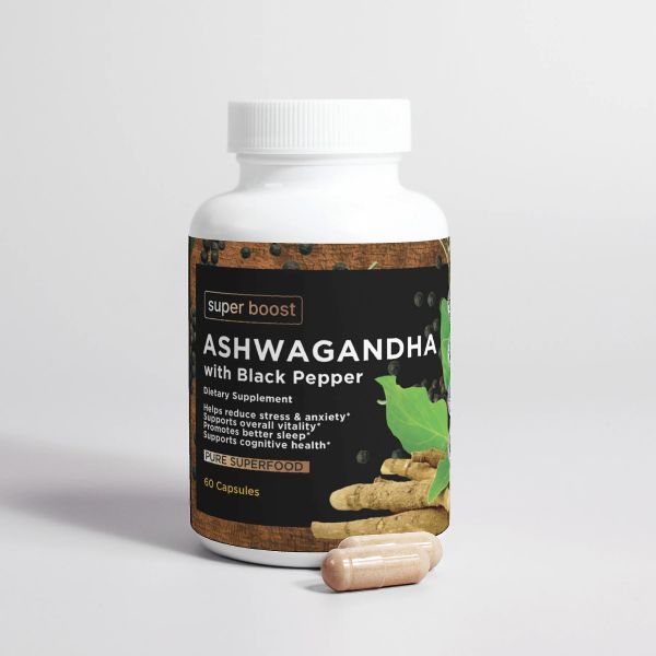 ASHWAGANDA - 6 MONTH SUPPLY