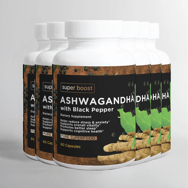 ASHWAGANDHA - 6 MONTH SUPPLY