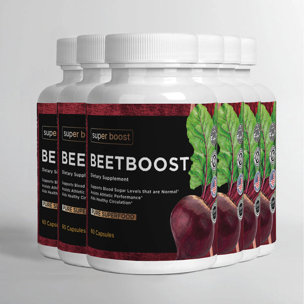 BEETBOOST - 6 MONTH SUPPLY Super Boost Nutra