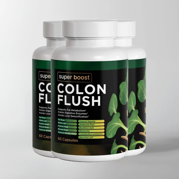 COLON FLUSH - 3 MONTH SUPPLY Super Boost Nutra