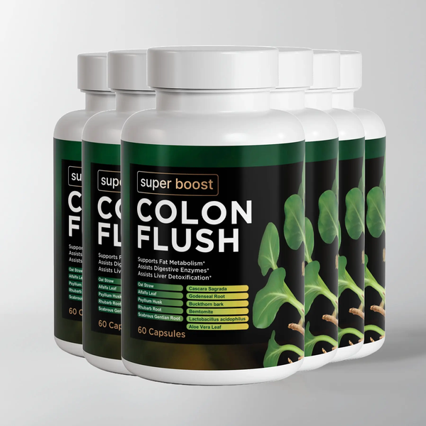 COLON FLUSH - 6 MONTH SUPPLY Super Boost Nutra