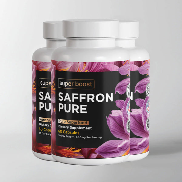 SAFFRON PURE - 3 MONTH SUPPLY Super Boost Nutra