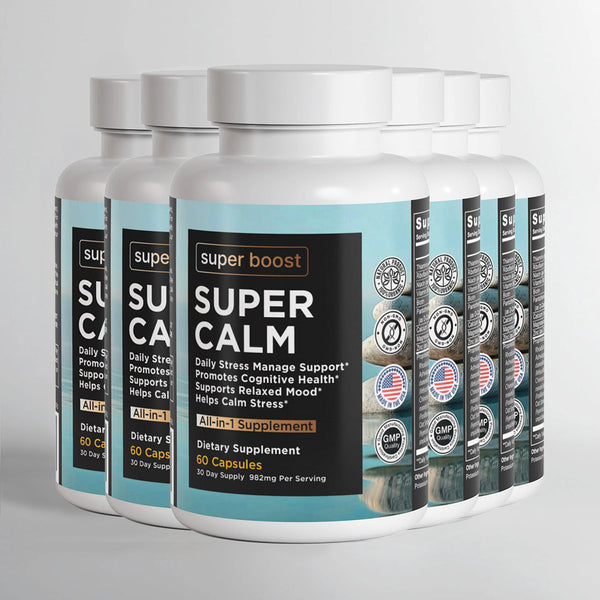 SUPER CALM - 6 MONTH SUPPLY Super Boost Nutra