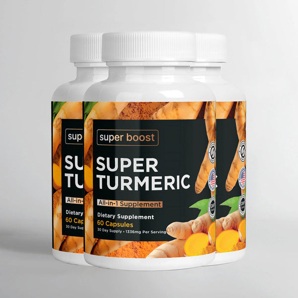 SUPER TURMERIC - 3 MONTH SUPPLY Super Boost Nutra
